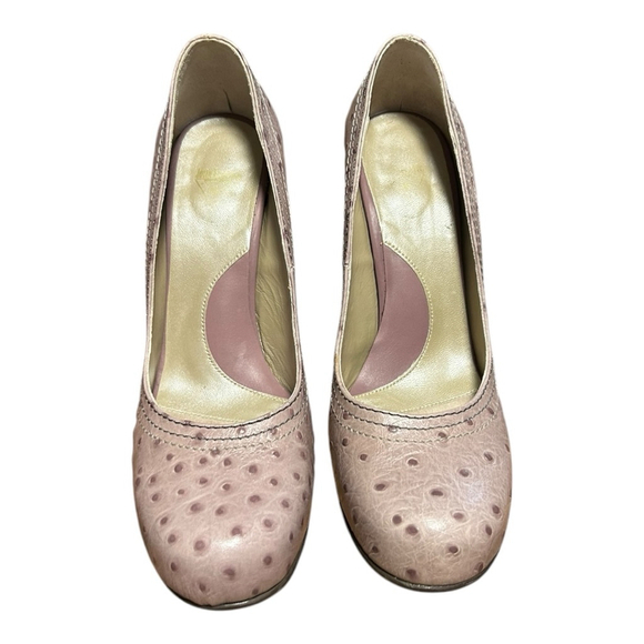 John Fluevog Attention Paris Pale Purple High Heels dots - Size 8 US - Picture 3 of 10
